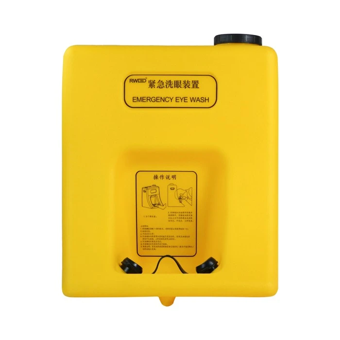 Portable emergency eye wash 0985-01yellow